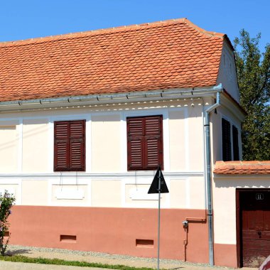 Veseud, Zied tipik kırsal manzara. Köylü evleri.