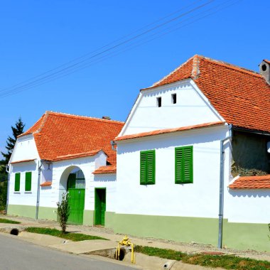 Veseud, Zied tipik kırsal manzara. Köylü evleri.