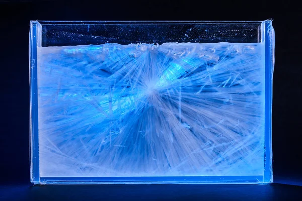 Хімічні Експерименти Штучний Лід — стокове фото