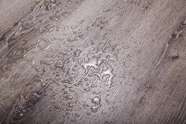 Textura Dřeva Borovice Dešti Kapky — Stock fotografie