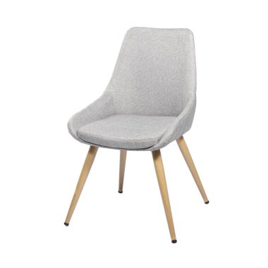 Beyaz arkaplanda izole edilmiş sandalye