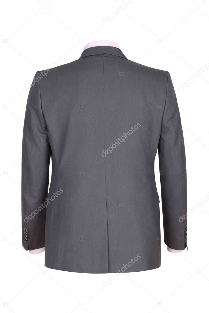 men's jacket, isolated