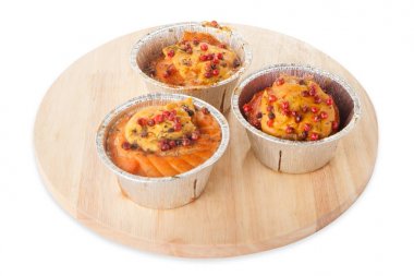 Taze çiğ ton balığı steaks.isolated beyaz arka plan, yukarıdaki görünümünden, yakın çekim