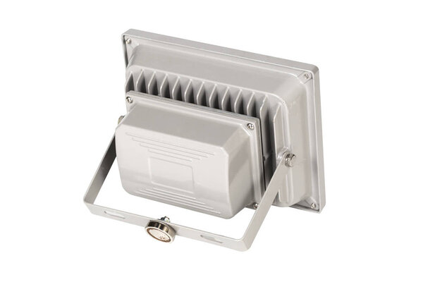 Современные светодиодные фонари на белом фоне
