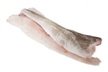 Taze çiğ ton balığı steaks.isolated beyaz arka plan, yukarıdaki görünümünden, yakın çekim