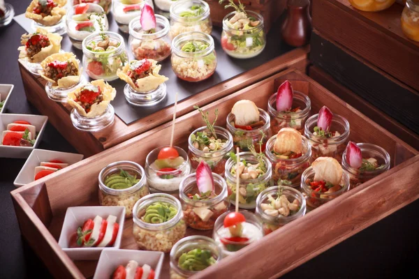 Buffet Catering Table — Stock Photo, Image