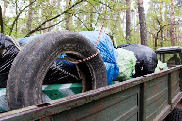 gönüllü araba vücut, çöp çöp çöp toplanan