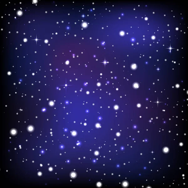 Der Nachthimmel Tapete — Stockvektor