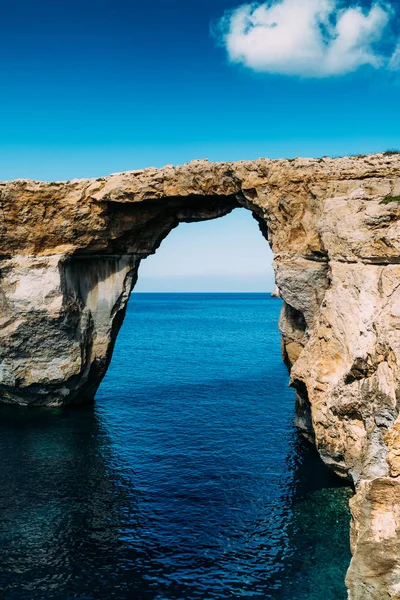 Landschaft Von Dwejra Auf Der Insel Gozo Malta — Stockfoto