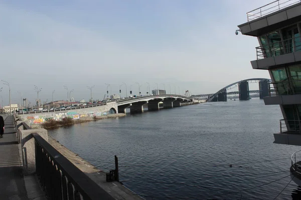 A ponte industrial — Fotografia de Stock