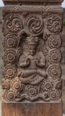 Hindu Tanrıça heykeltıraş 
