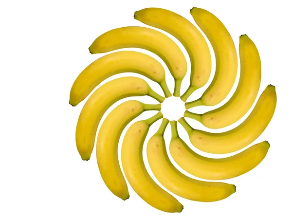 Plátanos en vista múltiple — Foto de Stock