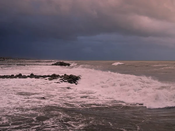 Tempête mer et vagues — Photo