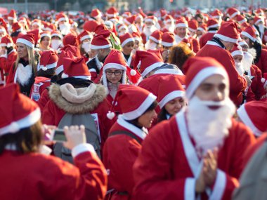 Milano 'da Noel Baba maratonu