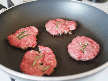 Mini hamburger Chianina inek