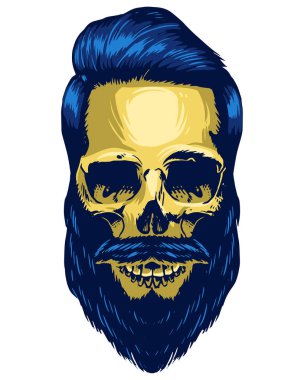 Kafatası Hipster kafa