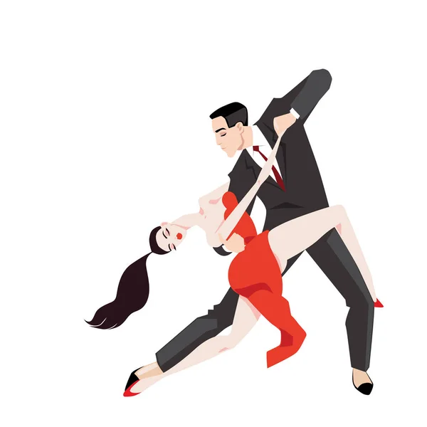 Párové tango — Stockový vektor