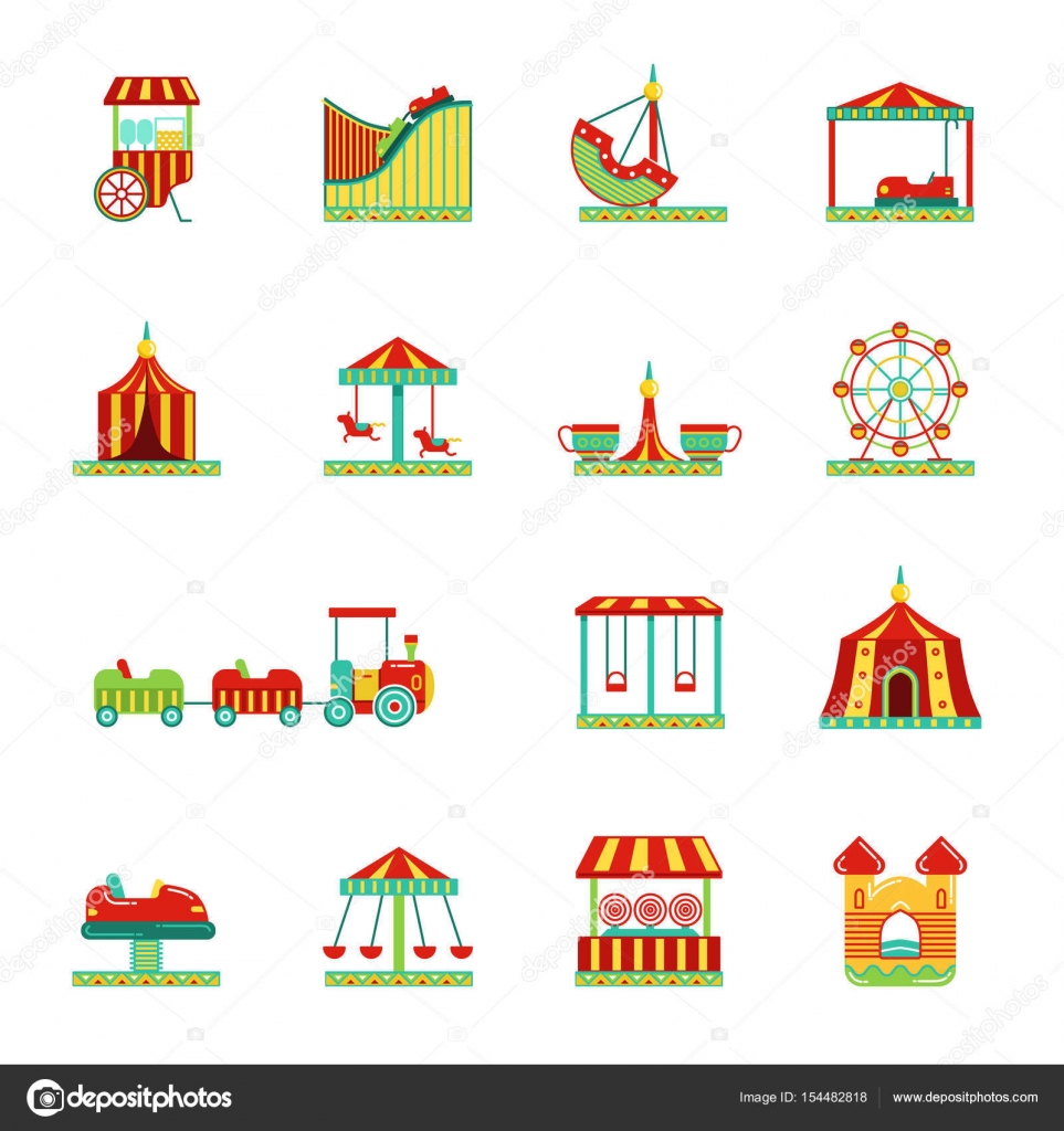 無料イラスト画像 最高のイラスト 遊園 地