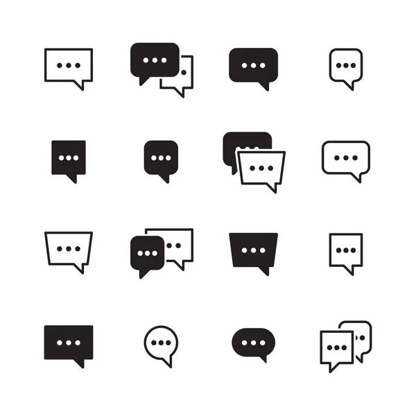 Dialog bubbles. Talking chatting box icons vector dialog pictogram for messengers