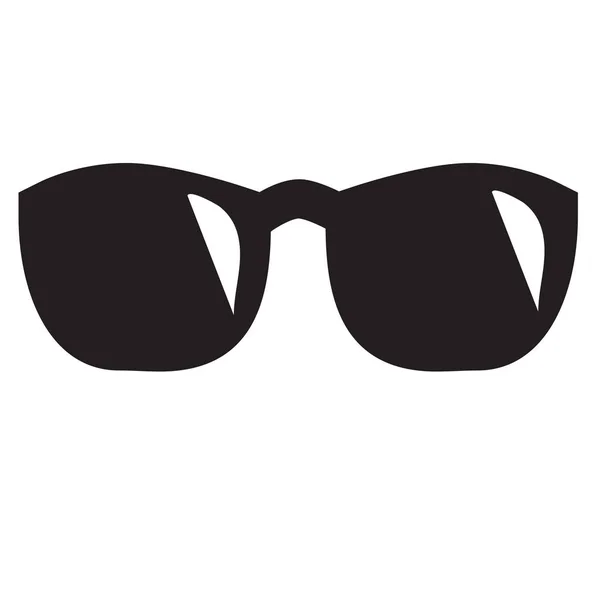 Sunglasses icon on white background — Stock Vector