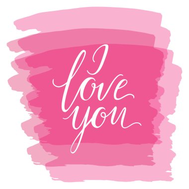 Mutlu Sevgililer günü kartı hat yazı ben seni ifade aşk.