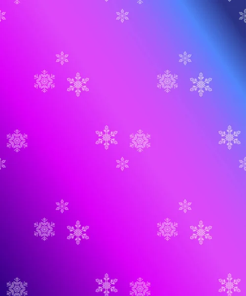 Jul abstrakt bakgrund snöflingor. Vektorillustration. — Stock vektor