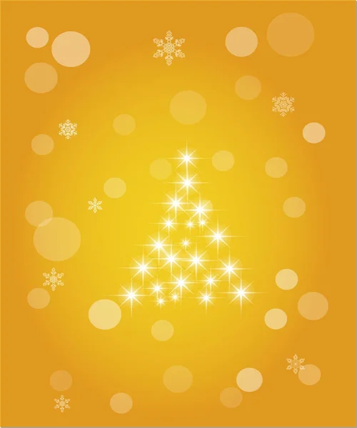 Kerst abstracte achtergrond van crystal sneeuwvlokken, heldere flonkerende sterren, hoogtepunten en sparkles. Vectorillustratie. — Stockvector