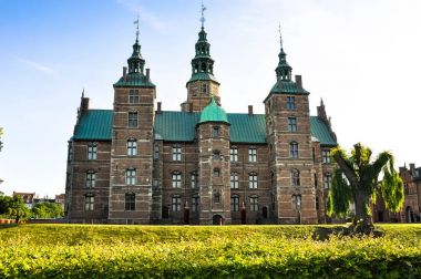 Kopenhag, Danimarka 'daki Rosenborg Kalesi.