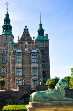 Kopenhag, Danimarka 'daki Rosenborg Kalesi.