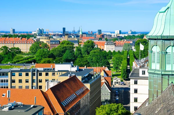 Vista aérea de Copenhague, Dinamarca —  Fotos de Stock
