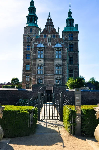 Castelo de Rosenborg em Copenhaga, Dinamarca . — Fotografia de Stock