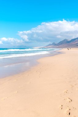 Cofete Beach, Fuerteventura Jandia Peninsula clipart