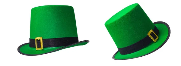 Зеленая Шляпа Лепрекона День Святого Патрика — стоковое фото