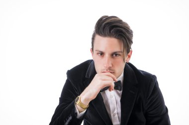 yakışıklı genç işadamı