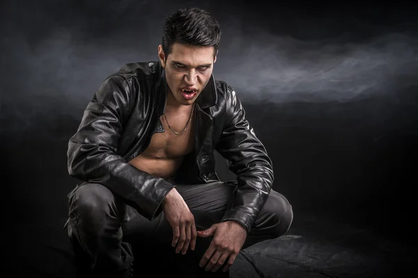 Young Vampire Man — Stock Photo, Image