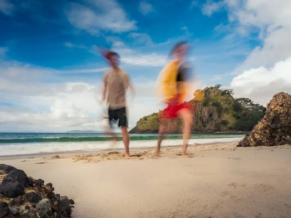 Çift Beachwalk Yeni Zelanda