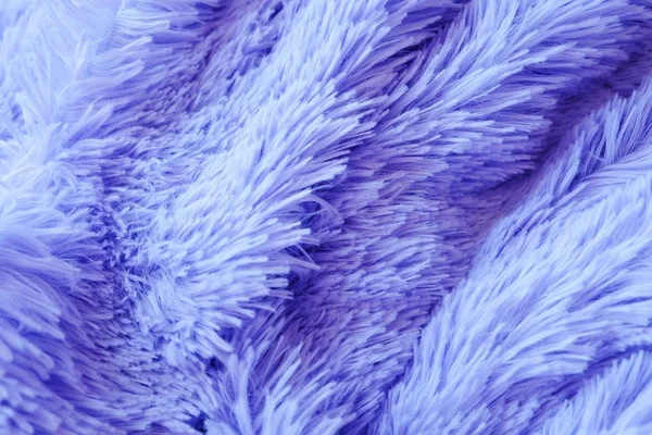 Plaid violet chaud avec de longues fibres — Photo