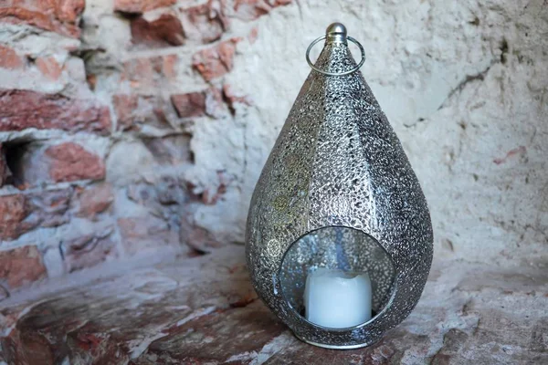 Metal fener Mumluk güzel manzara