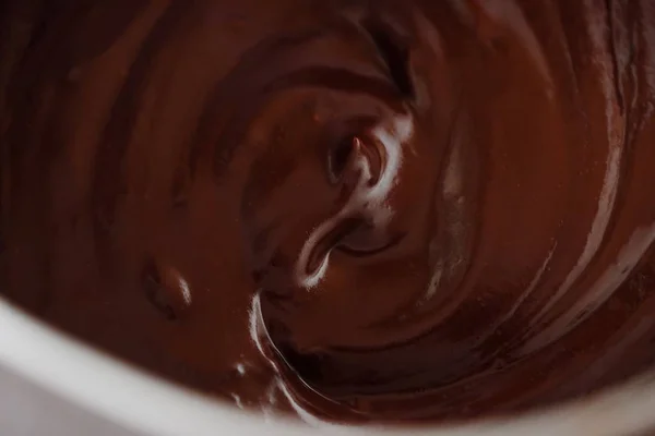 Delicious Tebal Coklat Panas Warna Coklat — Stok Foto