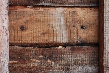 Güzel eski kahverengi ahşap arka plan. Yakın plan.