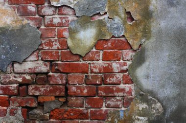 Evin eski kırmızı tuğlasını örtün.