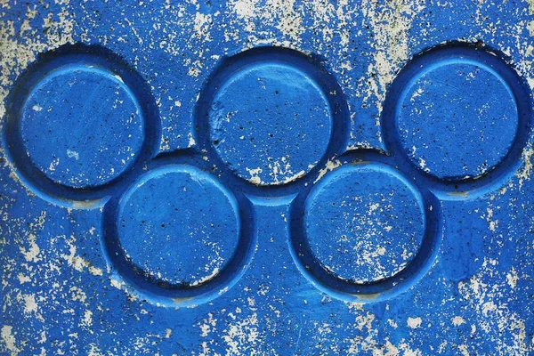Beautiful Blue Stone Background Close View — Stock Photo, Image
