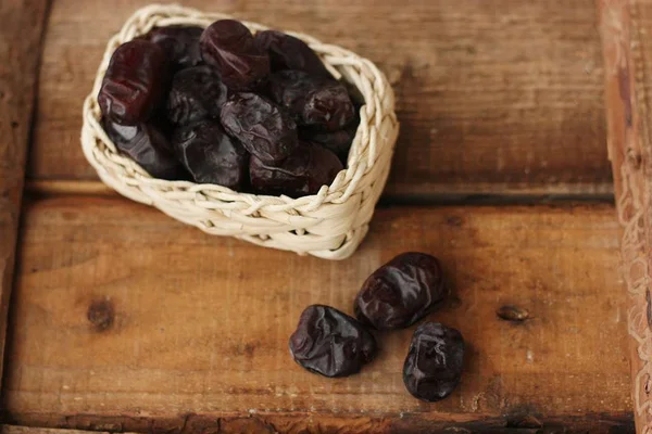 Deliciosas Fechas Árabes Una Macro Paquete — Foto de Stock