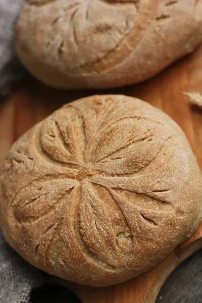 Delicious White Bread Rye Table — Stockfoto