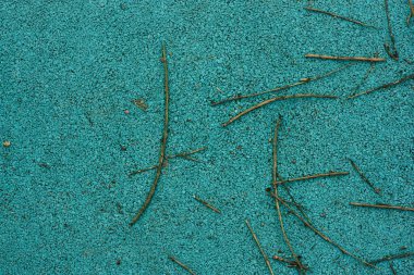 Güzel mavi arkaplan, dalları yakın.