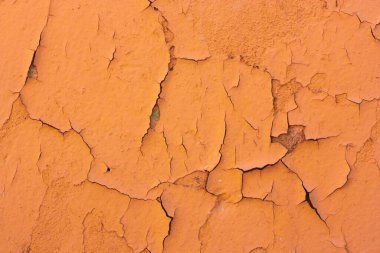 Güzel sarı duvar, yakın görüş.