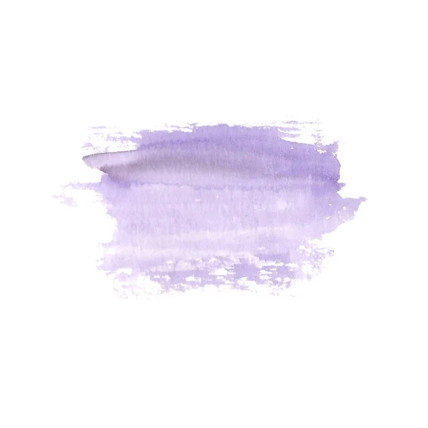 Abstrakter Aquarellfleck. Aquarell-Vektordesign-Element. Aquarell violetten Hintergrund. — Stockvektor