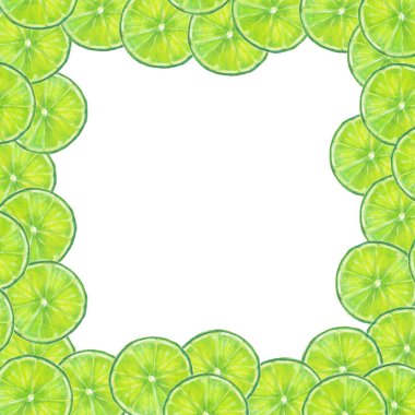 Limon meyve çerçeve