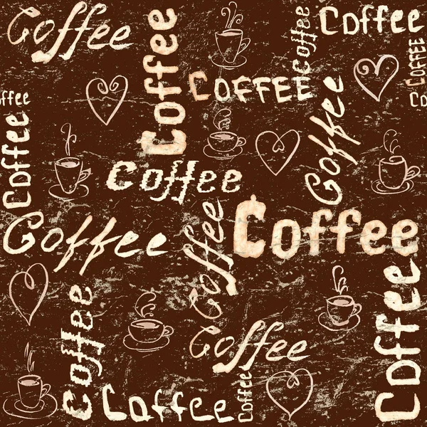 Vintage kahverengi kahve arka plan