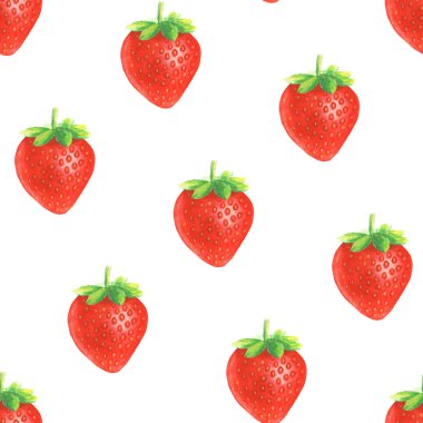 suluboya çilek deseni